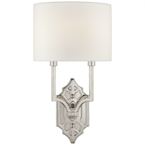 Silhouette Fretwork Sconce (279|TOB 2600PN-L)