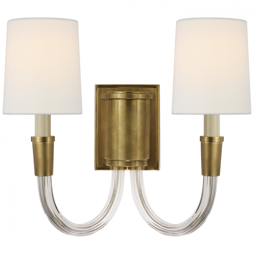 Vivian Double Sconce (279|TOB 2033HAB-L)