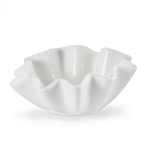 Regina Andrew Ruffle Ceramic Bowl Large (5533|20-1269)