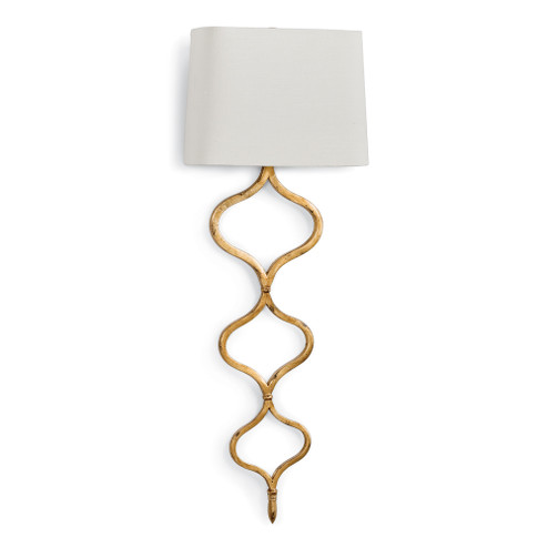 Regina Andrew Sinuous Sconce (Gold Leaf) (5533|15-1018GL)