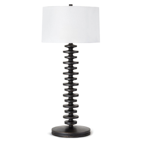 Regina Andrew Fishbone Buffet Table Lamp (Ebony) (5533|13-1222EB)