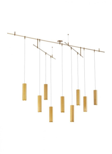 Blok Small Chandelier (7355|700BLKS9R-LED930S)