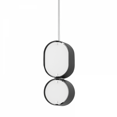 2 LIGHT PENDANT (86|393-02-SBK/SS)