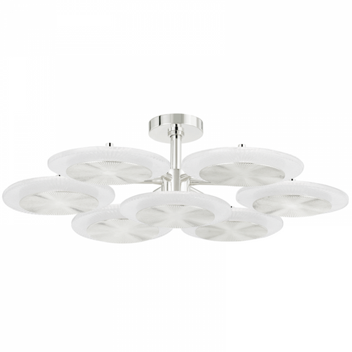 7 LIGHT SEMI FLUSH (86|328-38-PN)