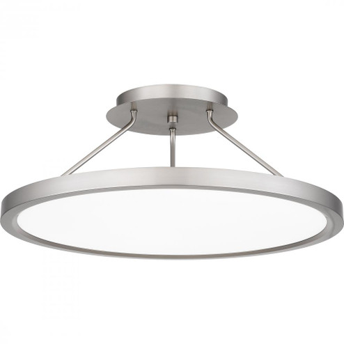 Outskirts Integrated LED Brushed Nickel Semi-Flush Mount Light (26|OST1820BN)