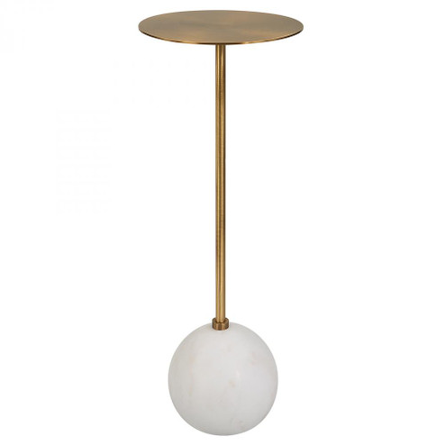 Uttermost Gimlet White Drink Table (85|25216)