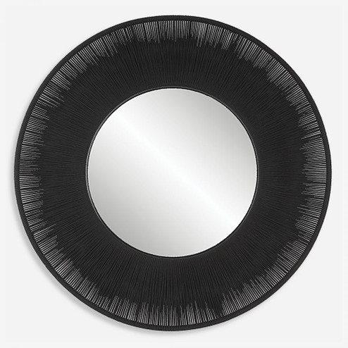 Uttermost Sailor's Knot Black Round Mirror (85|09823)