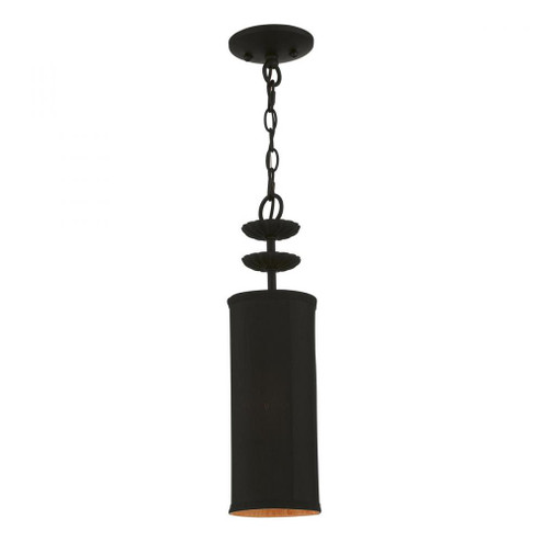 1 Light Black Mini Pendant (108|45121-04)