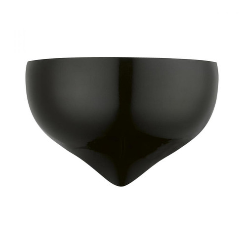 1 Light Shiny Black Wall Sconce (108|40987-68)