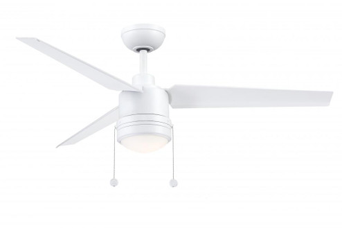PC/DC 52 inch Indoor/Outdoor Ceiling Fan with LED Light Kit - Matte White (90|FPD7619MWW)