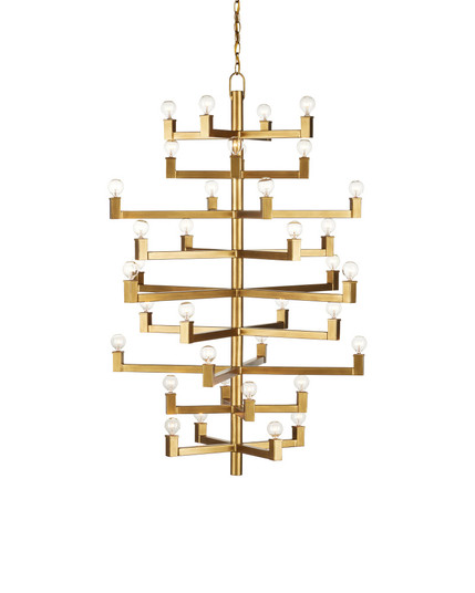Andre Large Brass Chandelier (92|9000-0919)