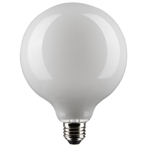 8 Watt G40 LED; White; Medium base; 90 CRI; 4000K; 120 Volt (27|S21261)