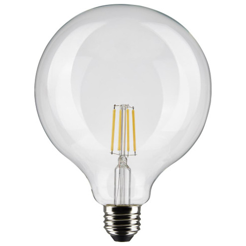 6 Watt G40 LED Filament; Clear; Medium base; 90 CRI; 4000K; 120 Volt (27|S21254)
