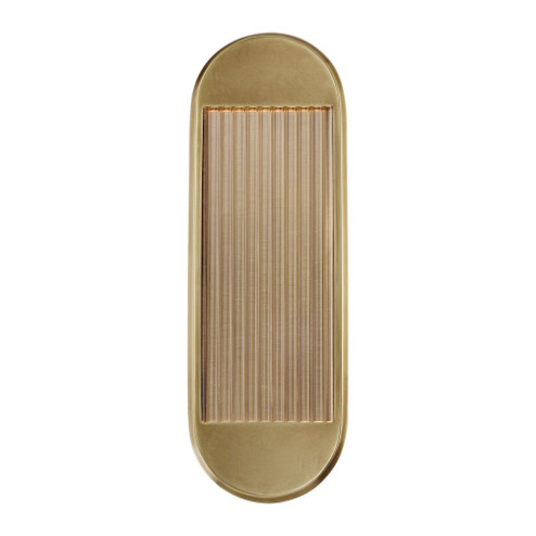 Palais 16-in Vintage Brass LED Wall/Vanity (7713|WV330216VB)