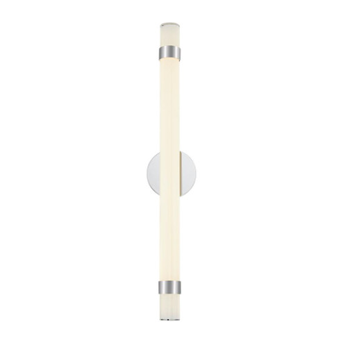 Madison 30-in Polished Nickel/Glossy Opal LED Wall/Vanity (7713|WV324230PNGO)