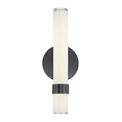 Madison 14-in Urban Bronze/Glossy Opal LED Wall/Vanity (7713|WV324114UBGO)