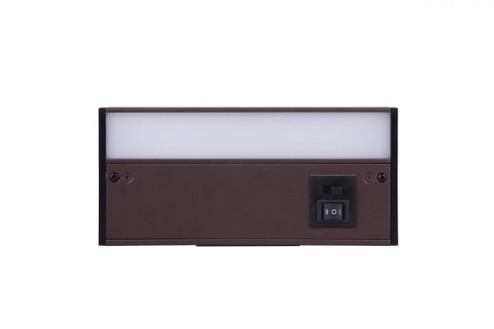 8'' Under Cabinet LED Light Bar in Bronze (3-in-1 Adjustable Color Temperature) (20|CUC3008-BZ-LED)