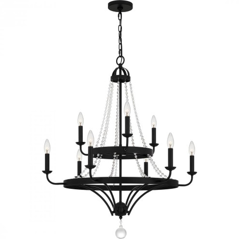 Adelaide 9-Light Matte Black Chandelier (26|ADL5030MBK)
