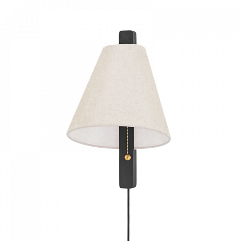 Ellen Plug-In Sconce (6939|HL636201-AGB/WCA)