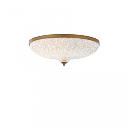Roma 20in LED 3000K/3500K/4000K 120V-277V Flush Mount in Polished Chrome with Clear Optic Crystal (168|S6020-702O)