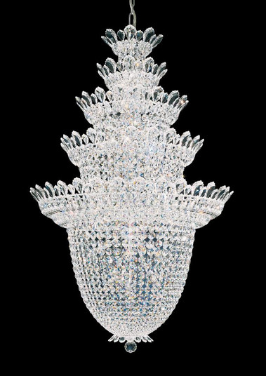 Trilliane 48 Light 120V Chandelier in Polished Stainless Steel with Clear Heritage Handcut Crystal (168|5849H)