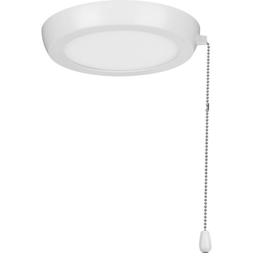 AirPro 7'' 1-Light Satin White Integrated LED Transitional Edgelit Ceiling Fan Light Kit and Opal (149|P260002-028-30)