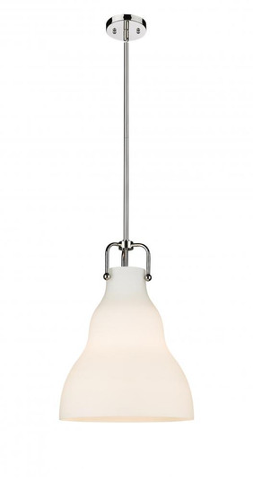 Haverhill - 1 Light - 14 inch - Polished Nickel - Cord hung - Pendant (3442|494-1S-PN-G591-14-LED)