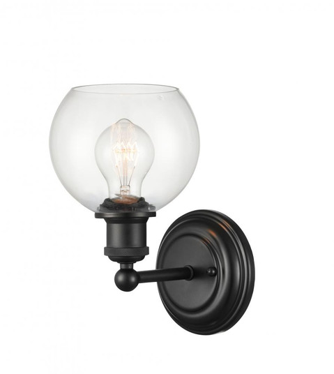 Concord - 1 Light - 6 inch - Matte Black - Sconce (3442|341-1W-BK-G122-6)