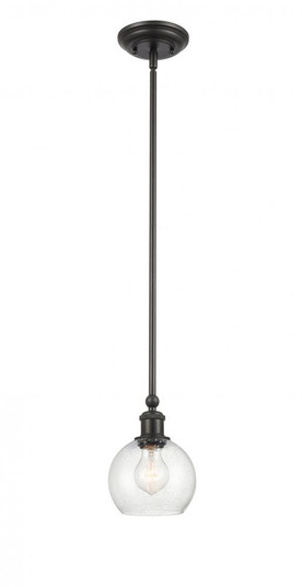 Concord - 1 Light - 6 inch - Matte Black - Mini Pendant (3442|341-1S-BK-G124-6-LED)