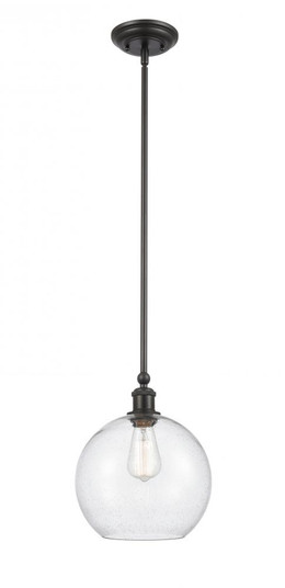 Concord - 1 Light - 10 inch - Matte Black - Mini Pendant (3442|341-1S-BK-G124-10)