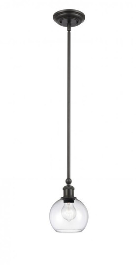 Concord - 1 Light - 6 inch - Matte Black - Mini Pendant (3442|341-1S-BK-G122-6-LED)