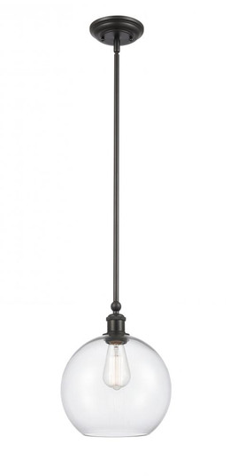 Concord - 1 Light - 10 inch - Matte Black - Mini Pendant (3442|341-1S-BK-G122-10)