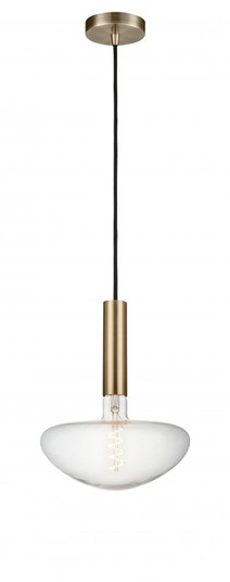 Edison - 1 Light - 10 inch - Antique Brass - Cord hung - Mini Pendant (3442|198-1P-AB-BB250LED)