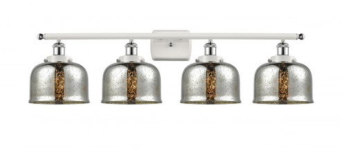 Bell - 4 Light - 38 inch - White Polished Chrome - Bath Vanity Light (3442|916-4W-WPC-G78)