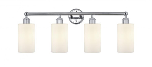 Clymer - 4 Light - 31 inch - Polished Chrome - Bath Vanity Light (3442|616-4W-PC-G801)