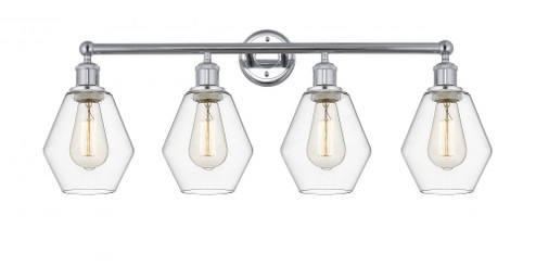 Cindyrella - 4 Light - 33 inch - Polished Chrome - Bath Vanity Light (3442|616-4W-PC-G652-6)