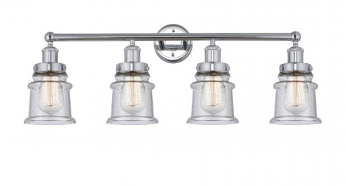 Canton - 4 Light - 32 inch - Polished Chrome - Bath Vanity Light (3442|616-4W-PC-G184S)