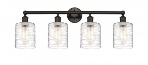 Cobbleskill - 4 Light - 32 inch - Oil Rubbed Bronze - Bath Vanity Light (3442|616-4W-OB-G1113)