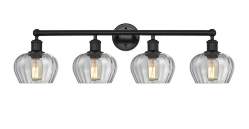 Fenton - 4 Light - 34 inch - Matte Black - Bath Vanity Light (3442|616-4W-BK-G92)