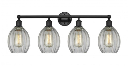 Eaton - 4 Light - 33 inch - Matte Black - Bath Vanity Light (3442|616-4W-BK-G82)