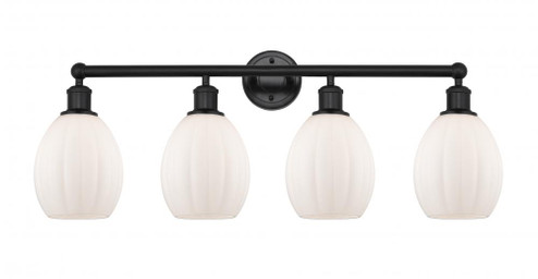 Eaton - 4 Light - 33 inch - Matte Black - Bath Vanity Light (3442|616-4W-BK-G81)