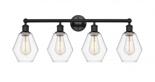 Cindyrella - 4 Light - 33 inch - Matte Black - Bath Vanity Light (3442|616-4W-BK-G652-6)