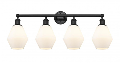 Cindyrella - 4 Light - 33 inch - Matte Black - Bath Vanity Light (3442|616-4W-BK-G651-6)