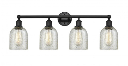 Caledonia - 4 Light - 32 inch - Matte Black - Bath Vanity Light (3442|616-4W-BK-G259)
