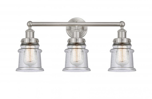 Canton - 3 Light - 23 inch - Brushed Satin Nickel - Bath Vanity Light (3442|616-3W-SN-G184S)