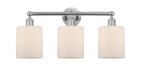Cobbleskill - 3 Light - 23 inch - Polished Chrome - Bath Vanity Light (3442|616-3W-PC-G111)