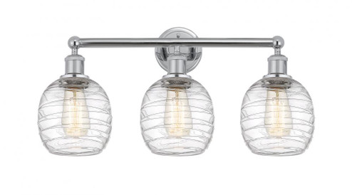 Belfast - 3 Light - 24 inch - Polished Chrome - Bath Vanity Light (3442|616-3W-PC-G1013)