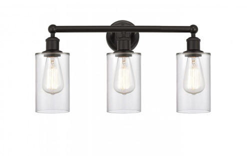 Clymer - 3 Light - 22 inch - Oil Rubbed Bronze - Bath Vanity Light (3442|616-3W-OB-G802)