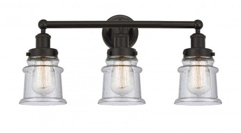 Canton - 3 Light - 23 inch - Oil Rubbed Bronze - Bath Vanity Light (3442|616-3W-OB-G184S)