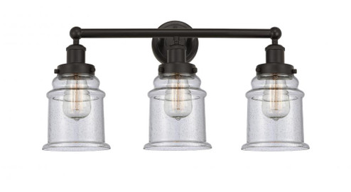 Canton - 3 Light - 24 inch - Oil Rubbed Bronze - Bath Vanity Light (3442|616-3W-OB-G184)